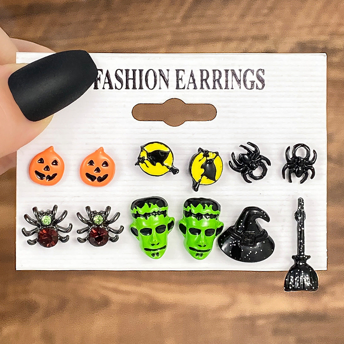 Halloween Suit Female Niche Affordable Luxury Earrings