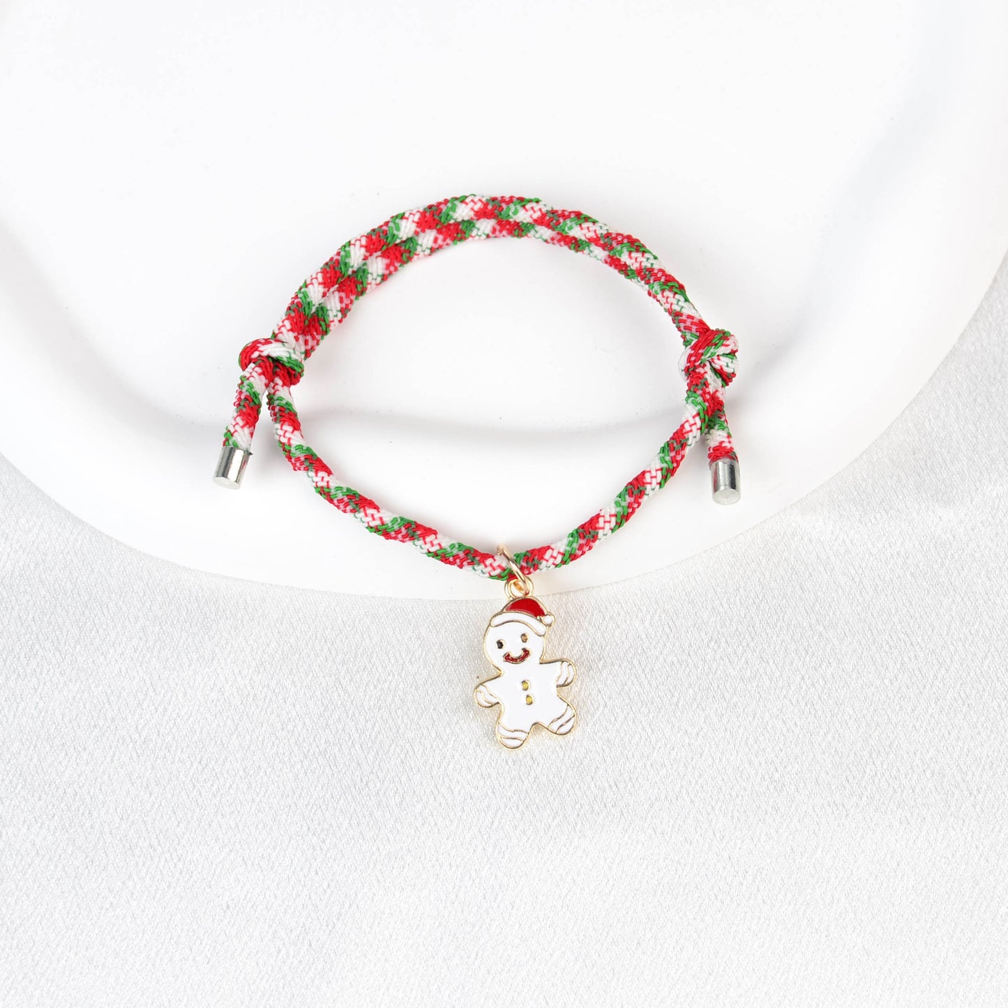 Ornament Santa Claus Tree Snowman Gift Bracelets