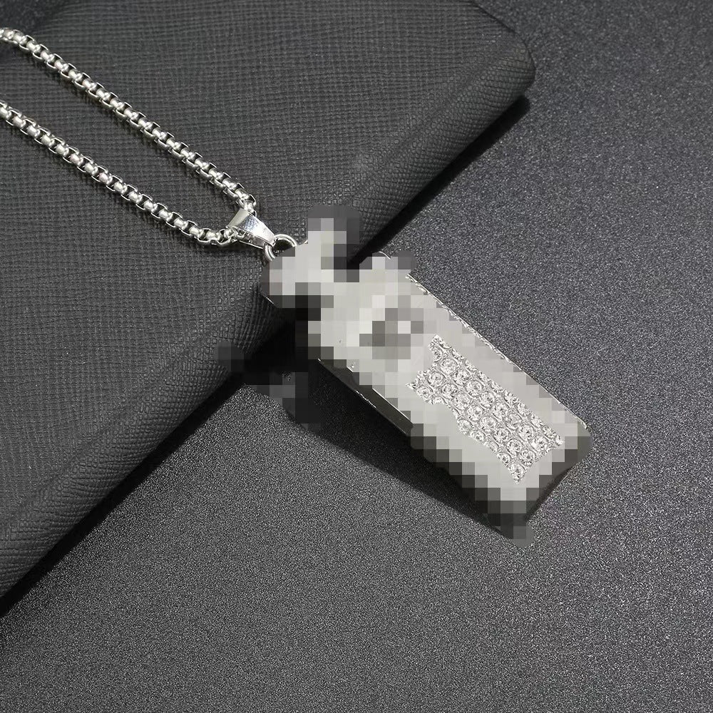 Women's & Men's Style Titanium Steel Versatile Retro Personalized Necklaces