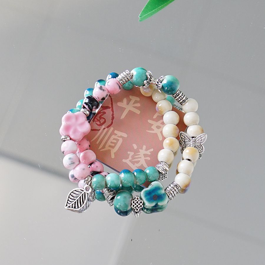 Ceramic Design High-grade Artistic Blessing Jewelry Bracelets