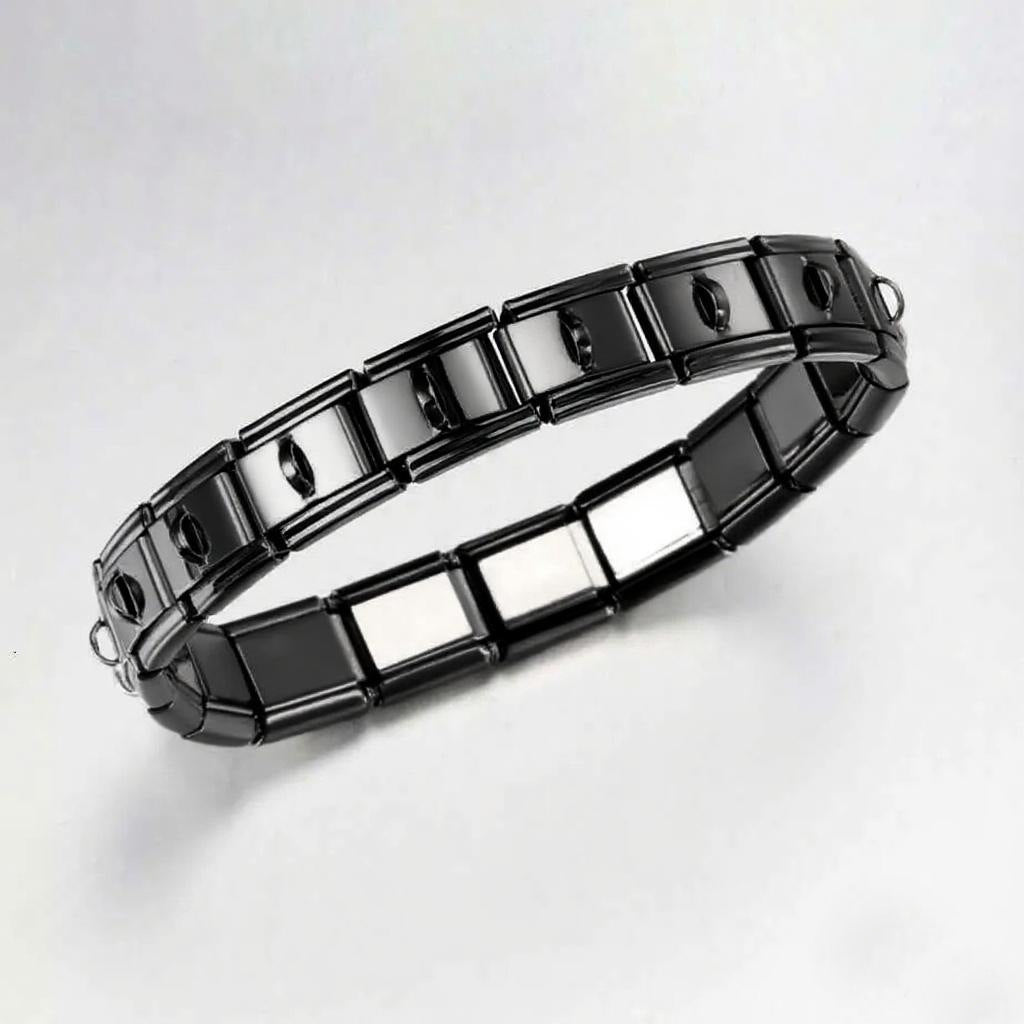 Steel Italian Module Can Be Random Combination Spliced Bracelet