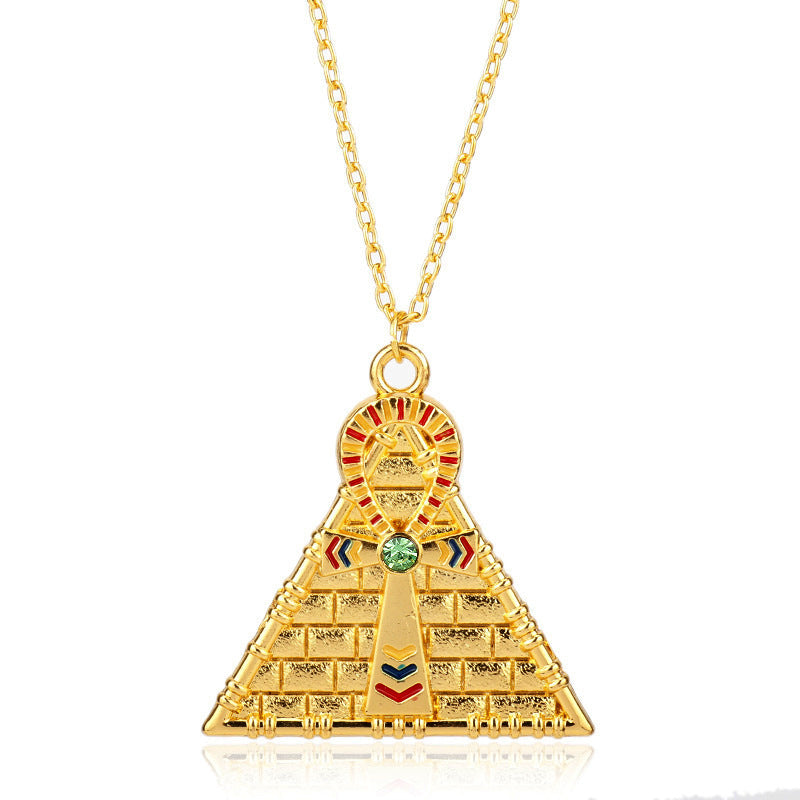 Game King Wisdom Wheel Thousand Building Blocks Pyramid Necklaces