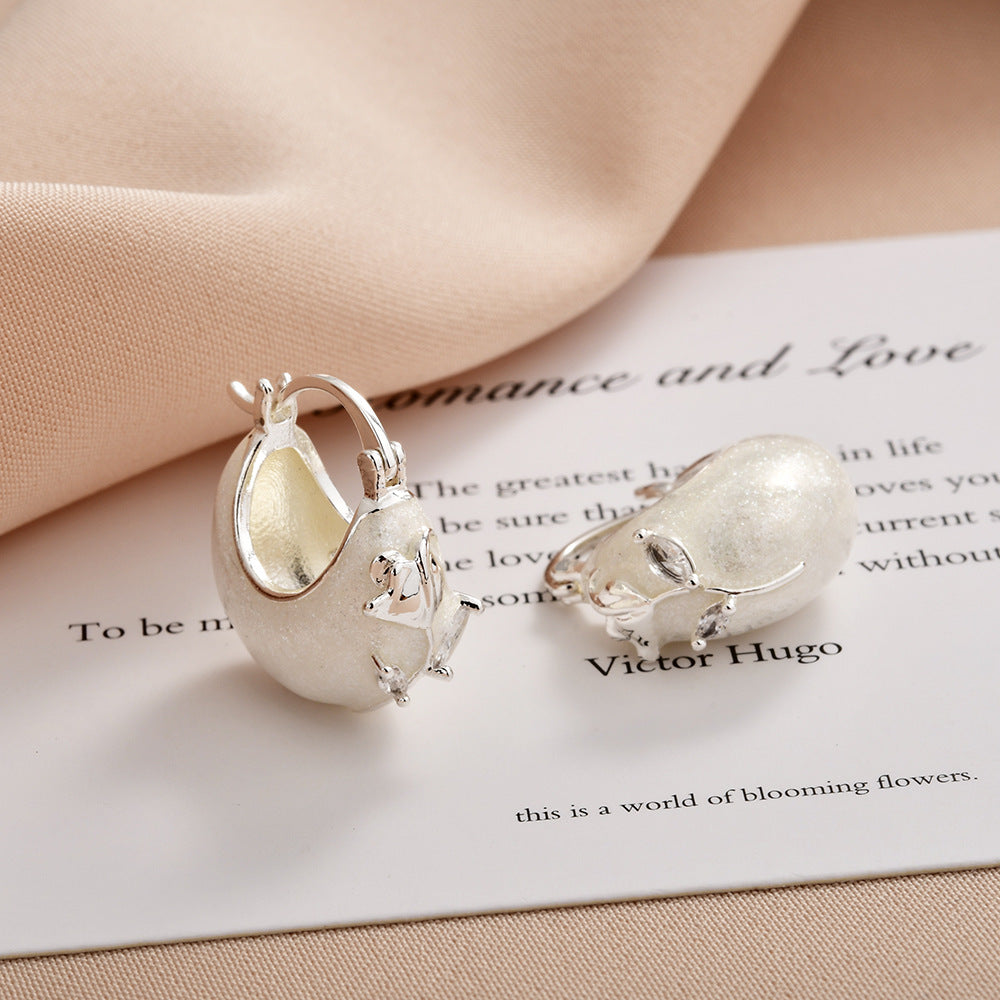 Women's Sweet Elegance Niche Design Ear Clip Earrings