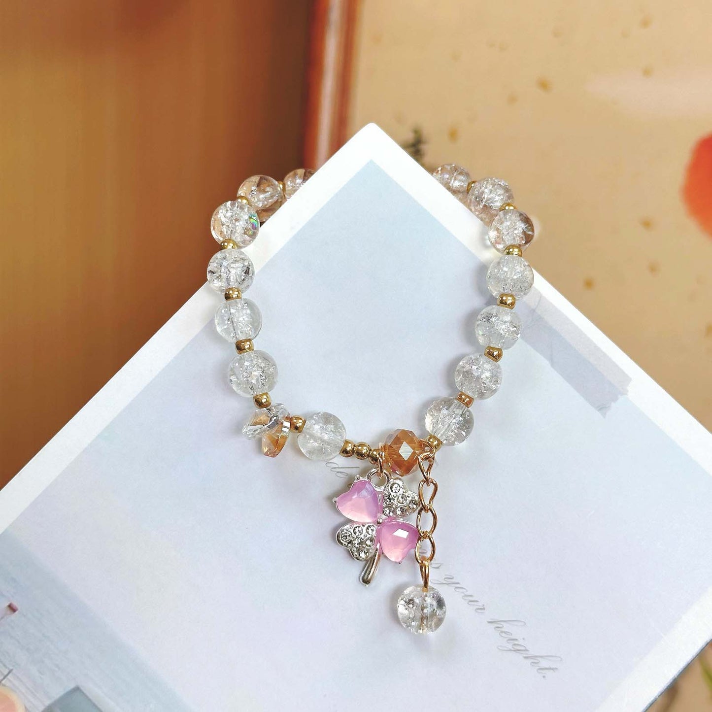 Korean Princess Female Hot Flower Beaded Bracelets