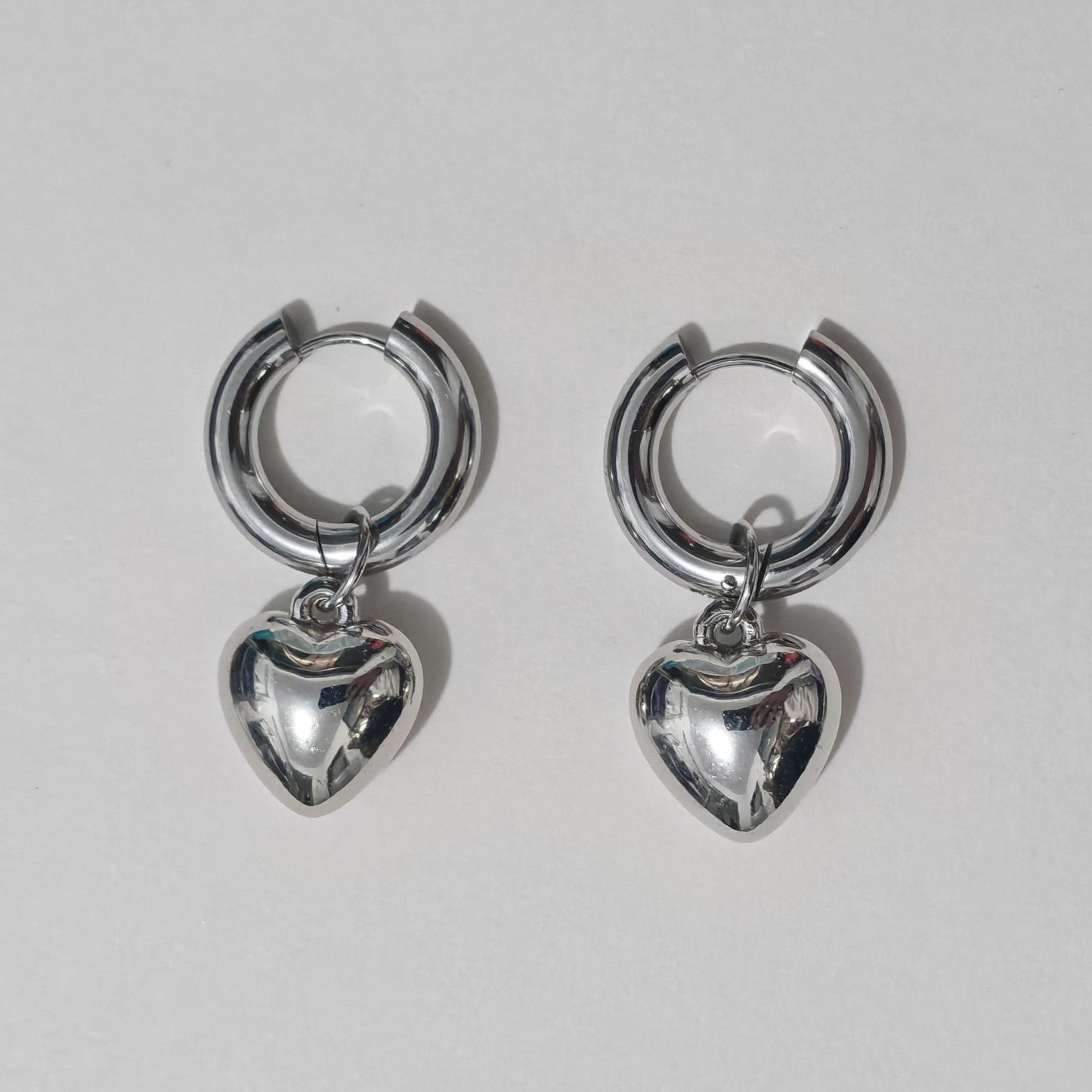 French Sweet Fashion Ear Detachable Trend Small Love Earrings