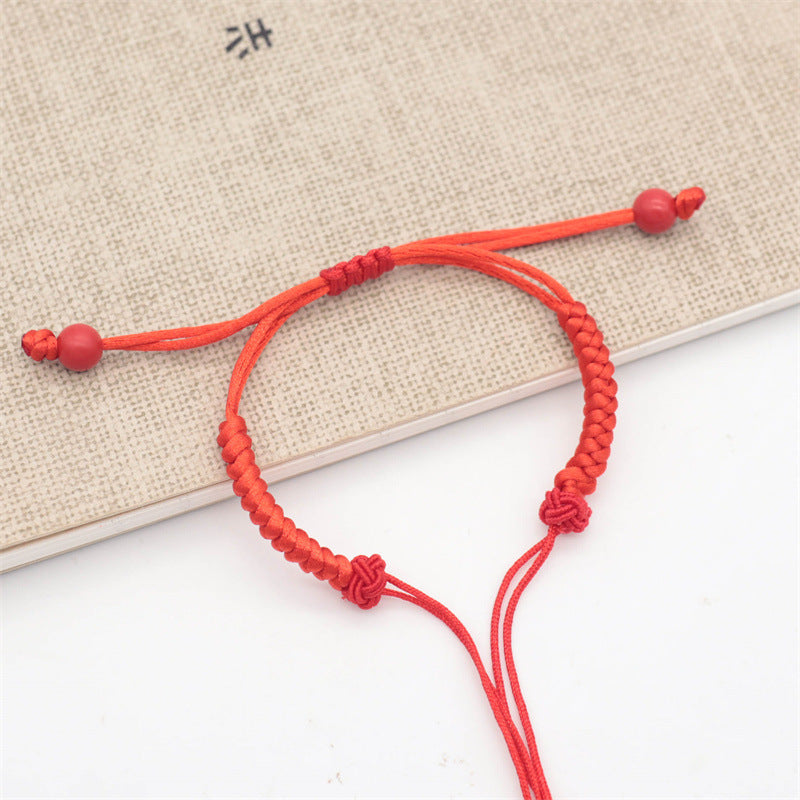 Children's Colorful Carrying Strap Hand-woven Red Rope Bracelets