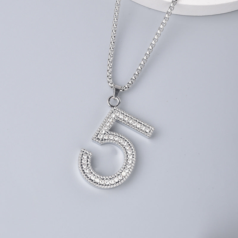 Women's & Men's Fashionable Cute With Diamonds Hip Hop Long Necklaces