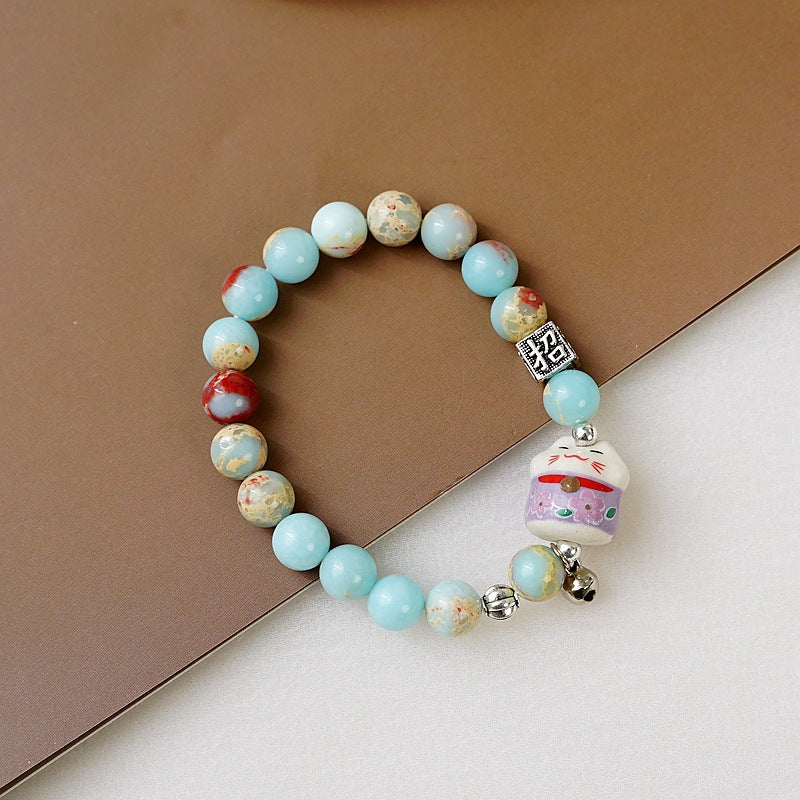 Female Girlfriends Ethnic Ceramic Color Handmade Bracelets