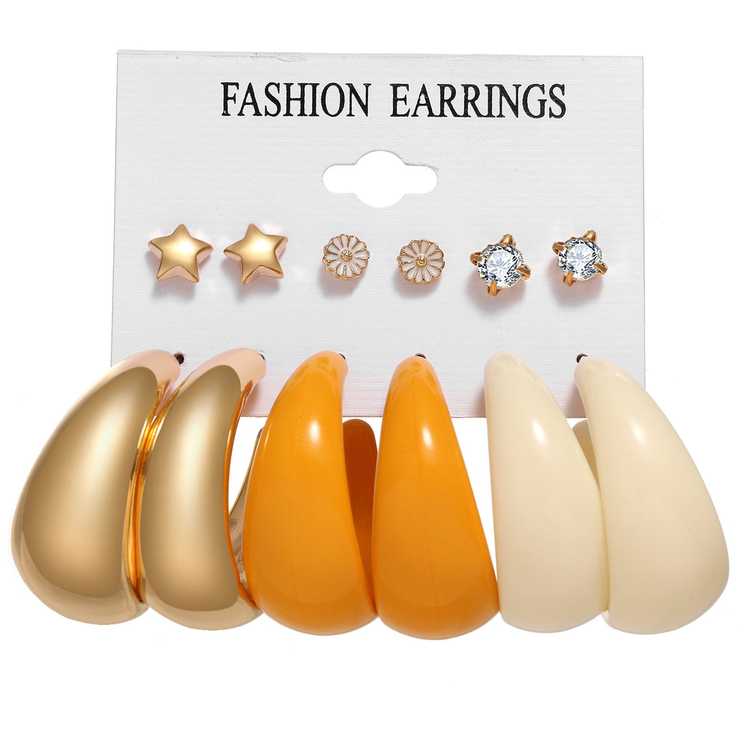Tassel Butterfly Card Retro Simple Advanced Pearl-studded Pairs Earrings