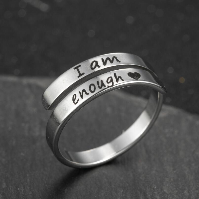 Women's Vintage Open Fashion Stainless Steel Adjustable Rings