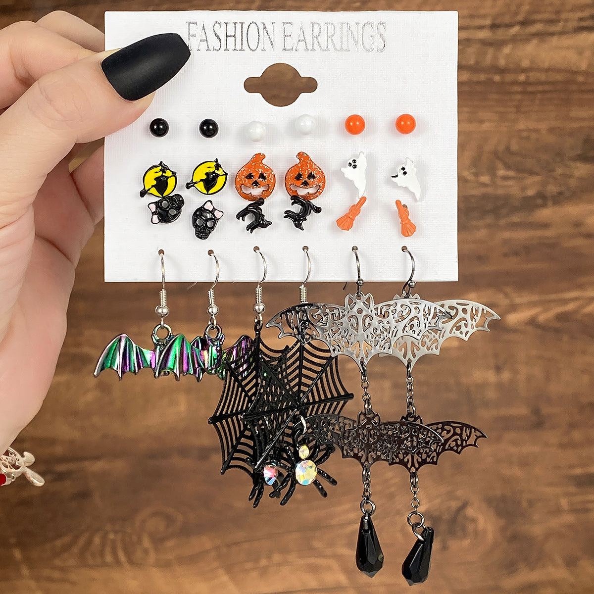 Halloween Suit Female Niche Affordable Luxury Earrings