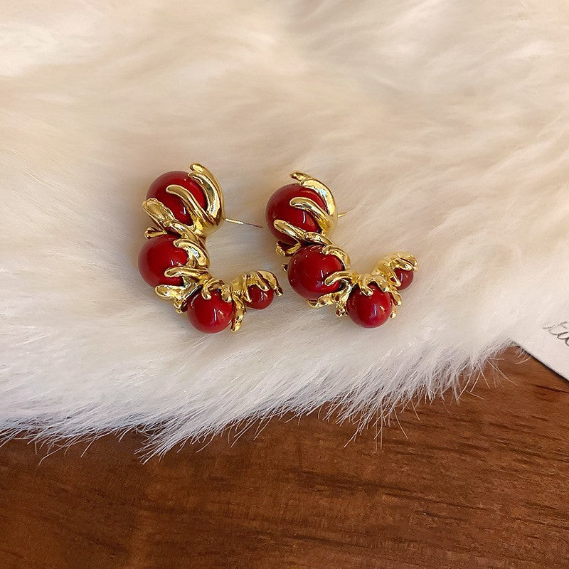 Style Red Bow Sweet Cool Trendy Rings