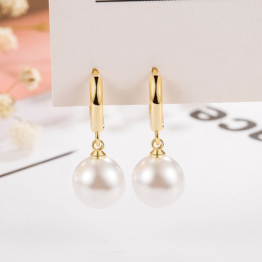 Women's Places With Wind Light Luxury Simplicity Temperamental Minority Design Sense Earrings