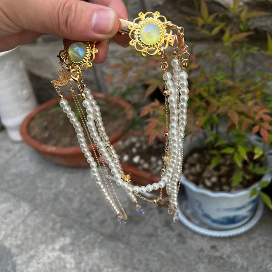 Water Drop Hair Accessories Props Face Pendants