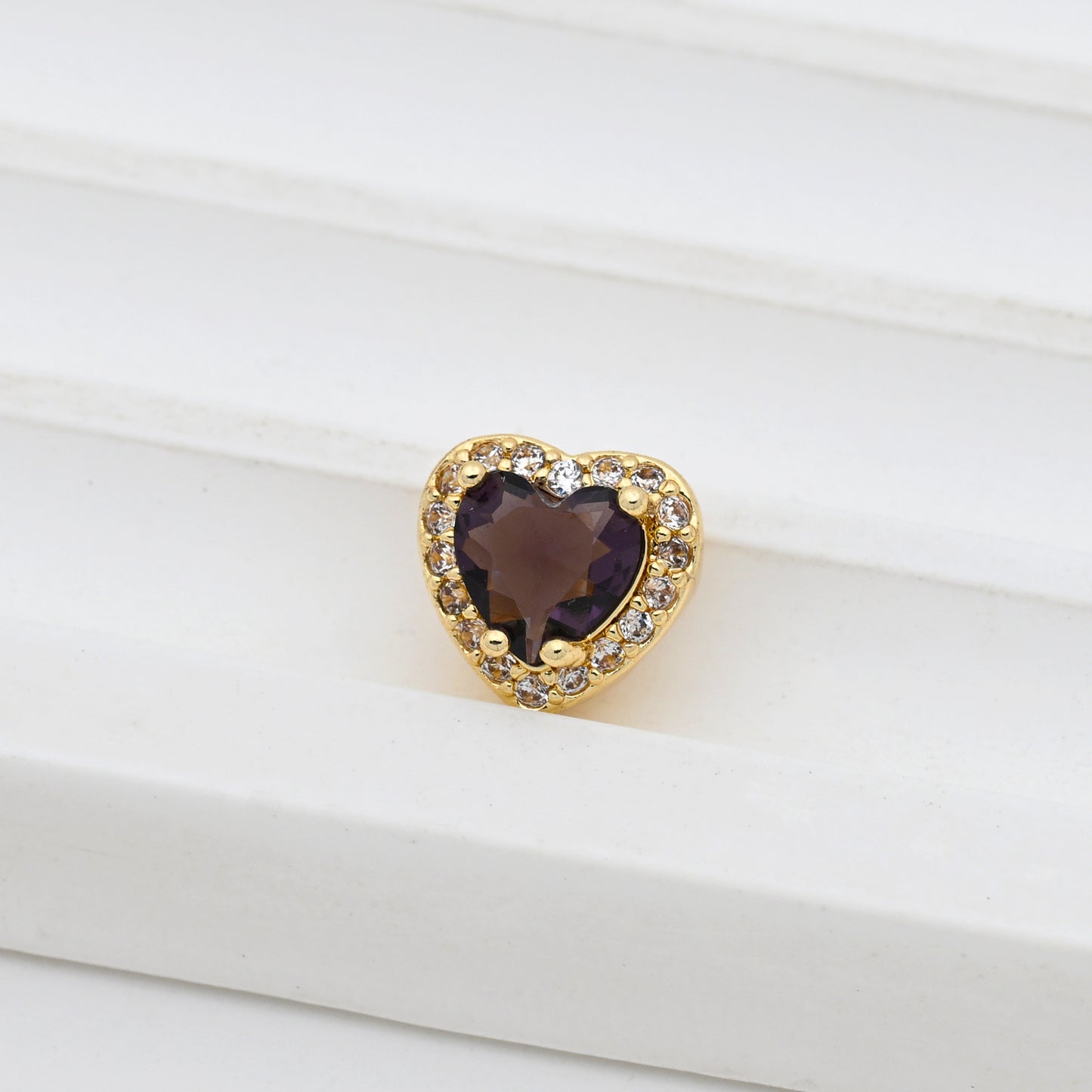 Diamond Letter Personalized Love December Birthday Stone Valentine's Pendants