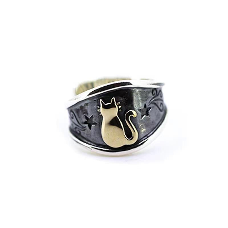 Men's Fashion Niche Design Single Cold Style Personality Forefinger Ring