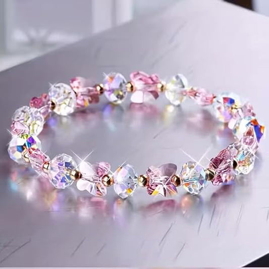 Women's Butterfly Crystal High Fashion Fresh Sweet Bracelet