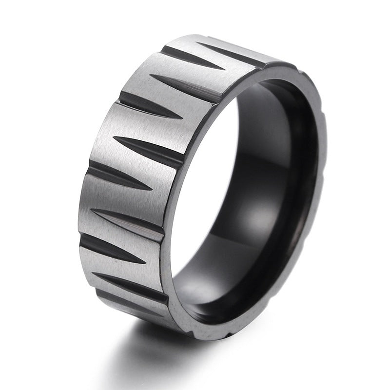 Victory Furnace Vacuum Plating Colorful Brushed Rings