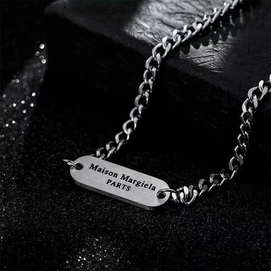 Women's & Children's Face Letters Boys Hip Hop Catwalk Necklaces