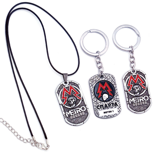 Game Subway Dog Tag Escape Logo Necklaces