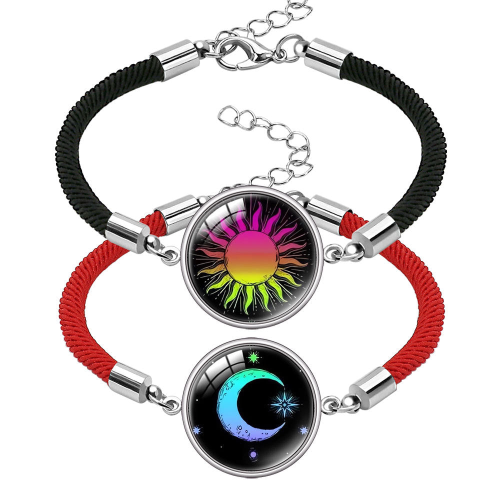 Women's & Men's Woven Hand Strap Valentine's Day Couple Bracelets