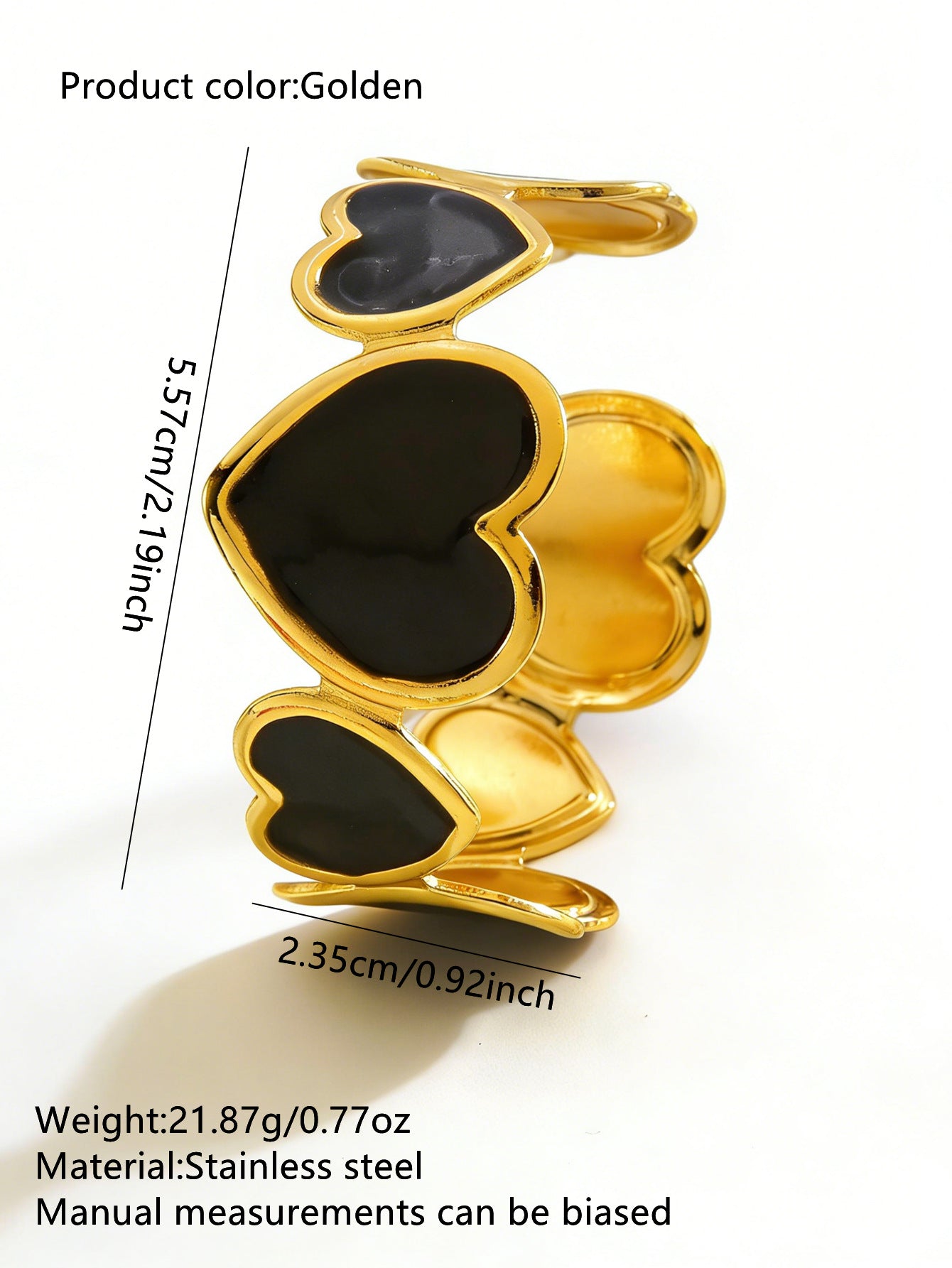 Steel Oil Dripping Cherry Special Interest Light Luxury Flowers Openings Bracelet