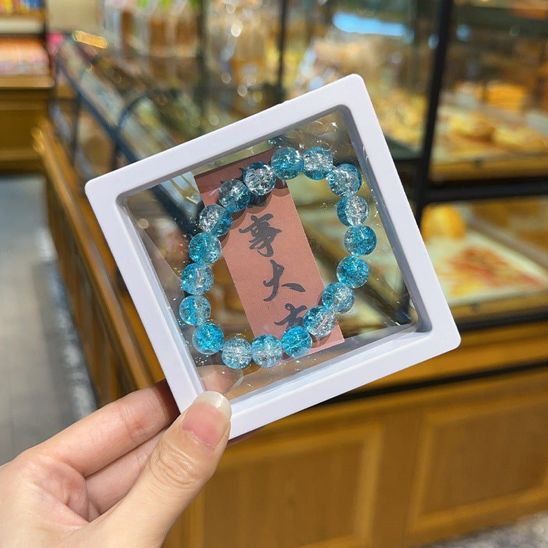 Women's & Men's Glazed Night Market Stall Ceramic Beaded Bracelets