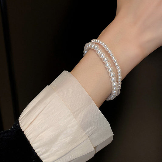 Twin Pearl Light Luxury Minority Exquisite Bracelets