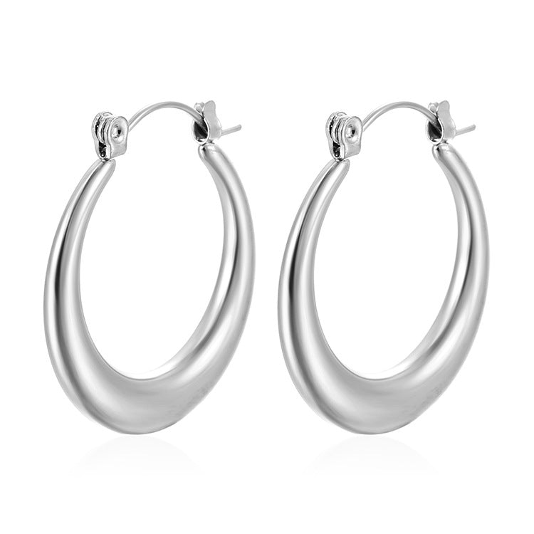 Gold Plated Eardrop Niche Minimalist Classic Earrings