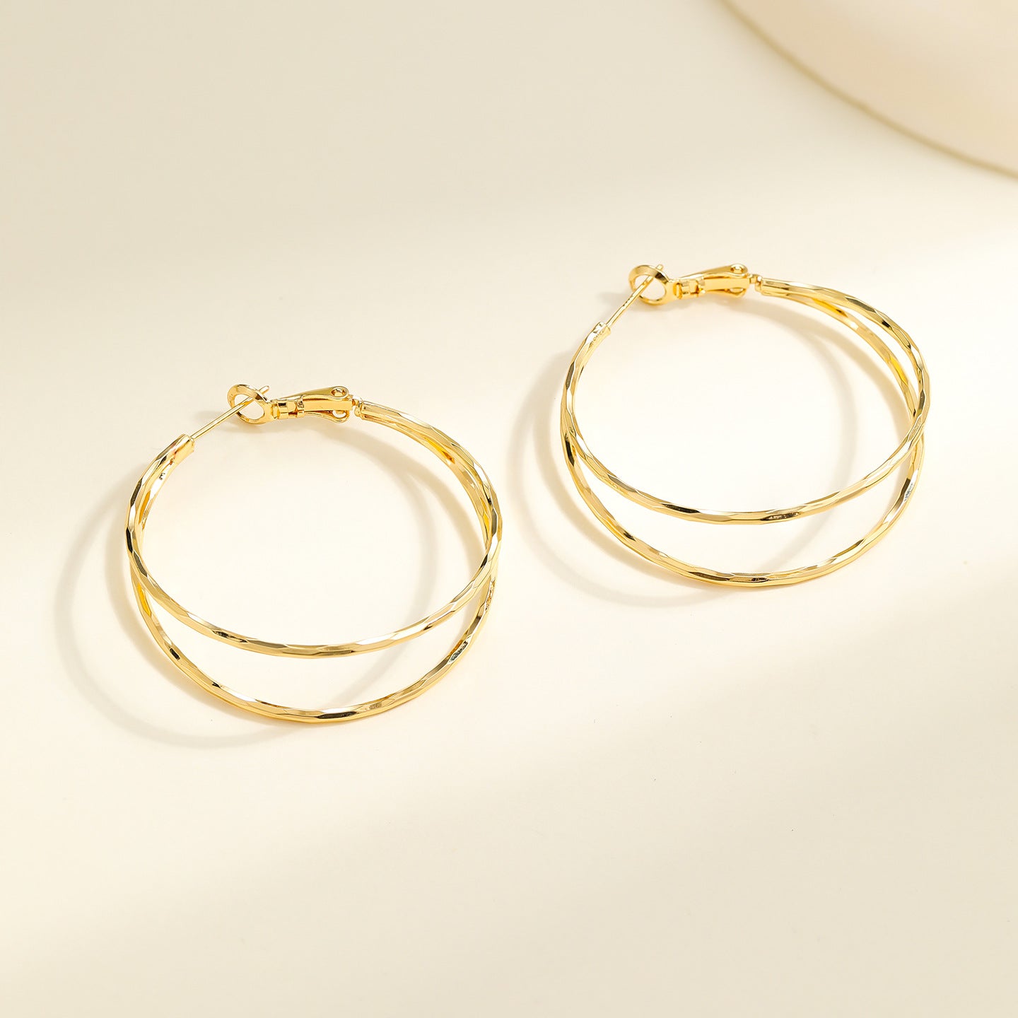 Women's Of Sier Big Hoop Light Luxury High-grade Ear Earrings