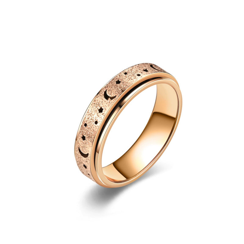 Turn To Hollow Rotating Decompression Popular Ring