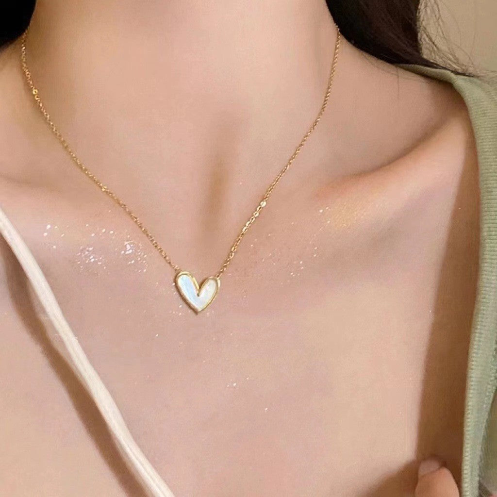 Women's Popular Long Elegant Sweater Chain V-shaped Necklaces