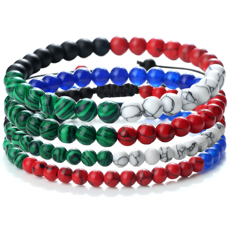 Red Green White Black Christmas Cute Bracelets