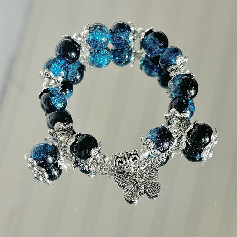 Women's Hot Flower Design Cold Feeling Senior Bracelets