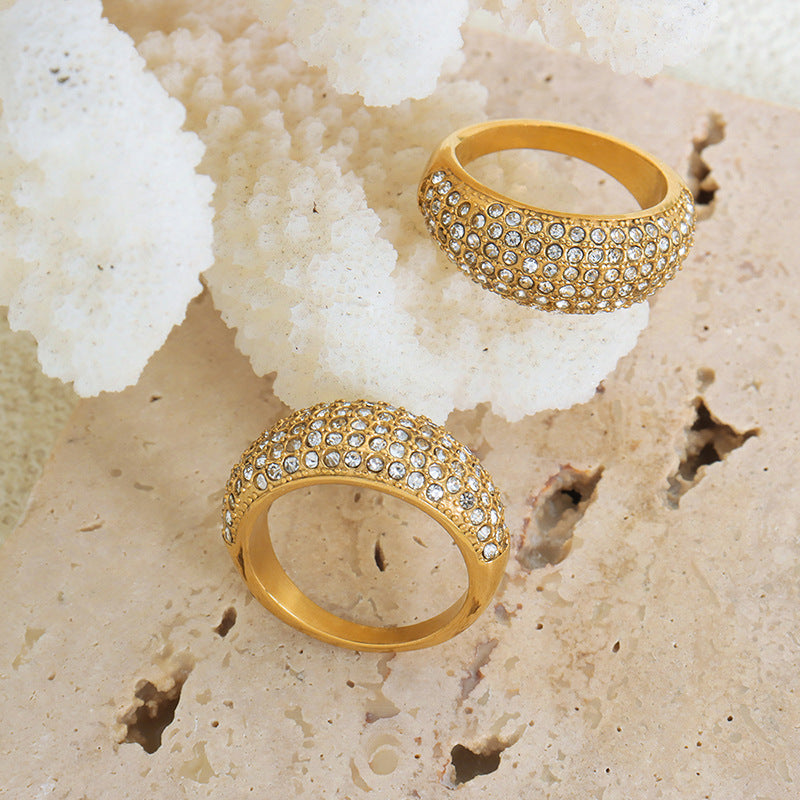 Niche Bag Elegant Personalized Light Luxury Starry Sky Rings