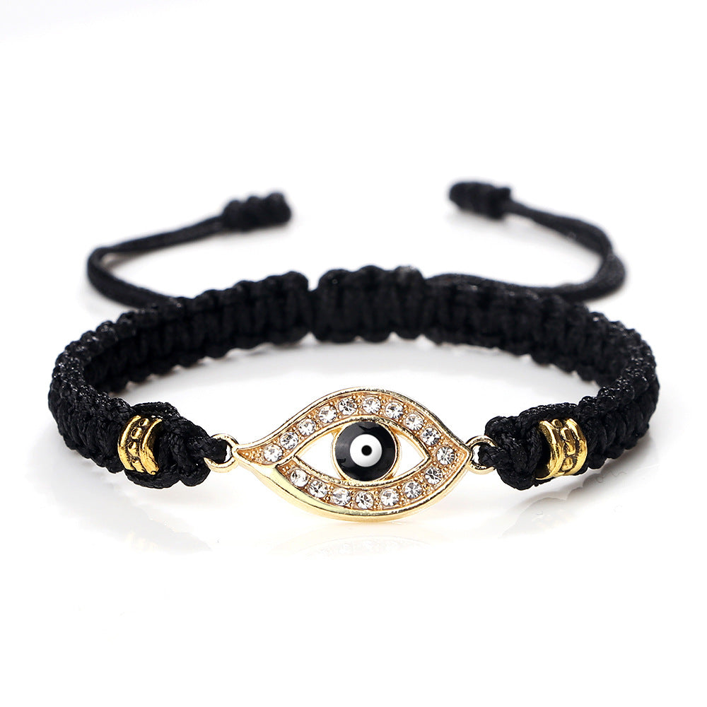 Devil's Eye Starry Eyes Woven Couple Bracelet