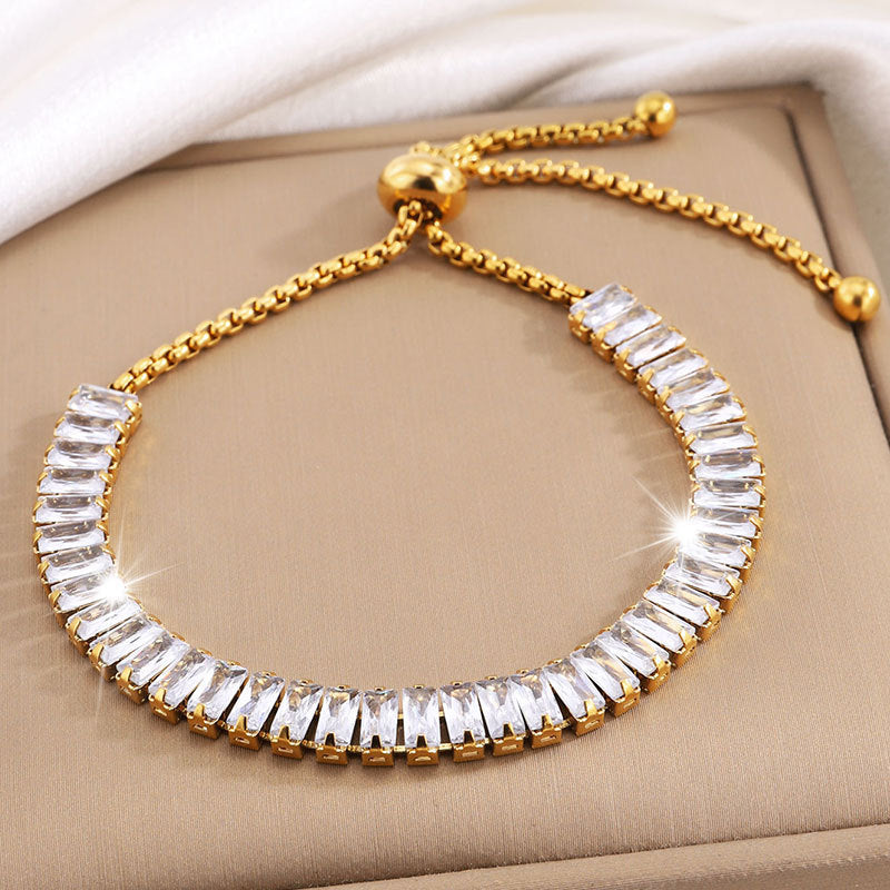 Stainless Steel Bead High-grade Fashion Simple Bracelets