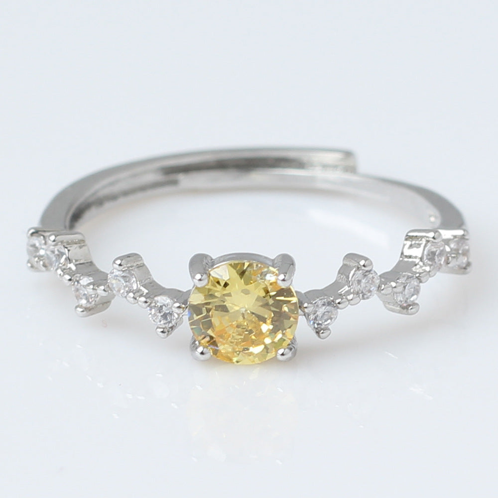 Fresh Sweet Korean Style High Sense Rings