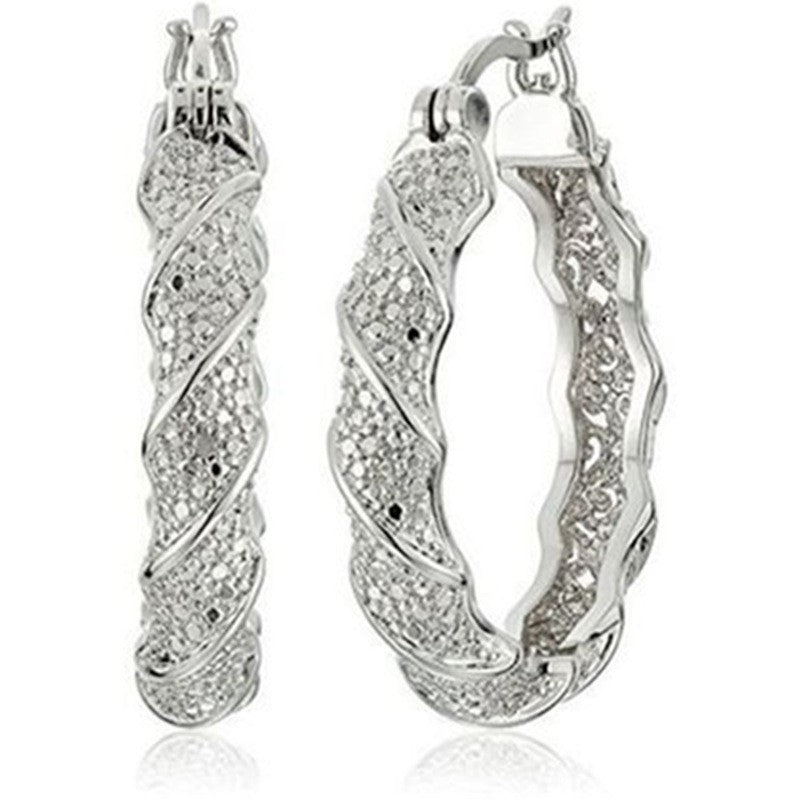 Exaggerated Personalized Big Circle Popular Fashion Earrings