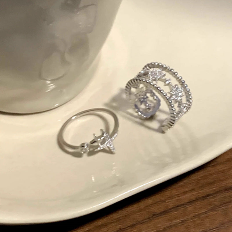 Gentle Niche Temperament Everyday Joker Commuter Rings