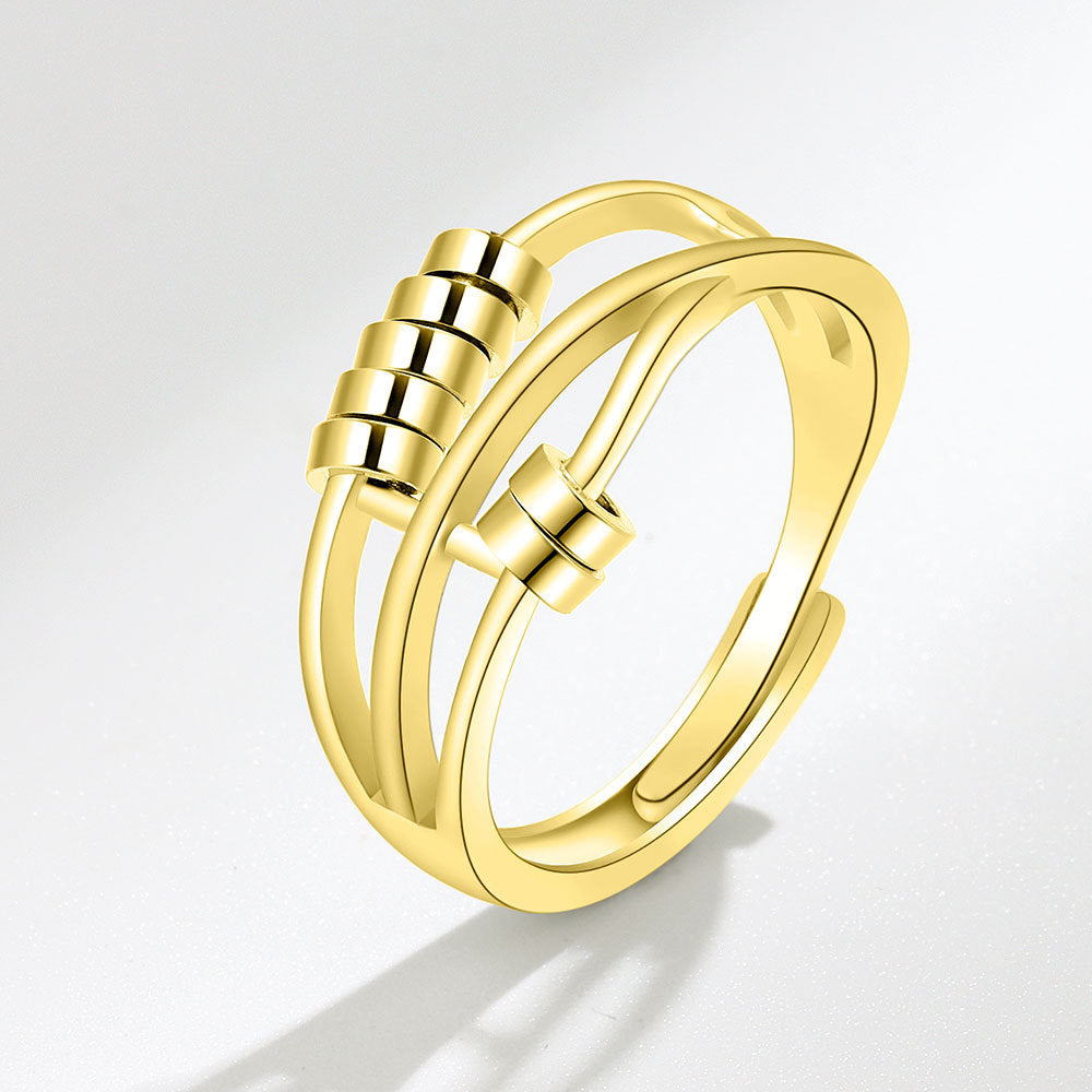Spinning Creative Three Smart Index Finger Rings