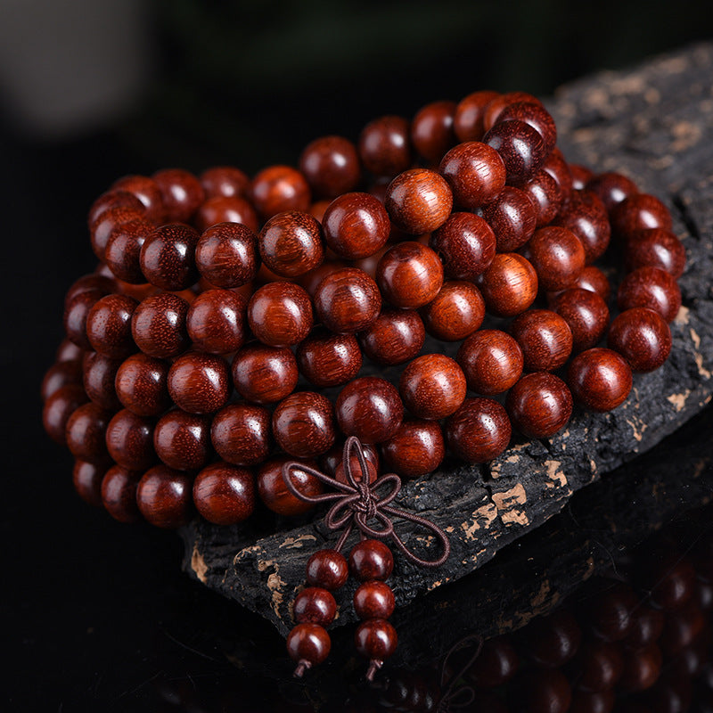 Rosary Red Sandalwood Old Materials High Density Bracelets