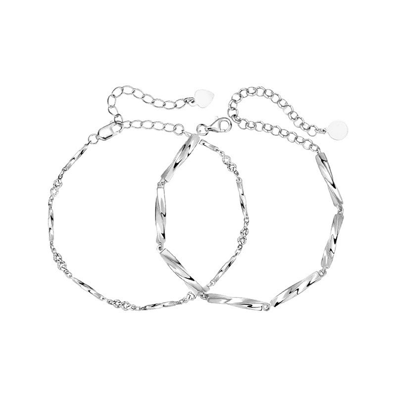 Women's & Men's Mobius Couple Style Minority Chain Fashion Bracelets