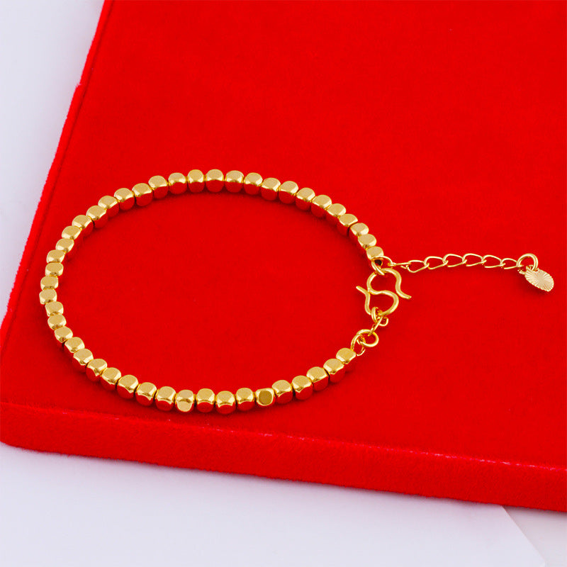 Women's Live Broadcast Alluvial Gold Jewelry Fashion Bracelets