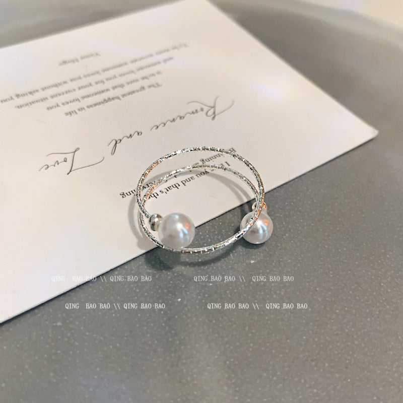 Niche Design Female Temperament Wild Personality Rings