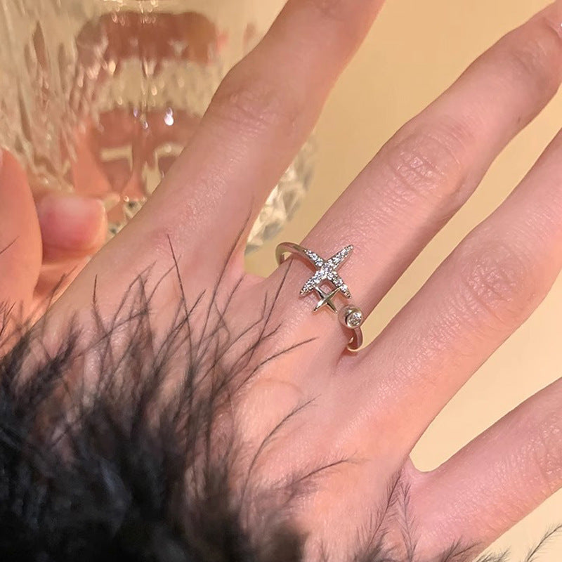 Gentle Niche Temperament Everyday Joker Commuter Rings