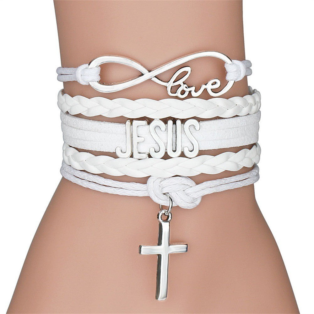 Members Only Infinite Symbol Letter Hand-woven Bracelets