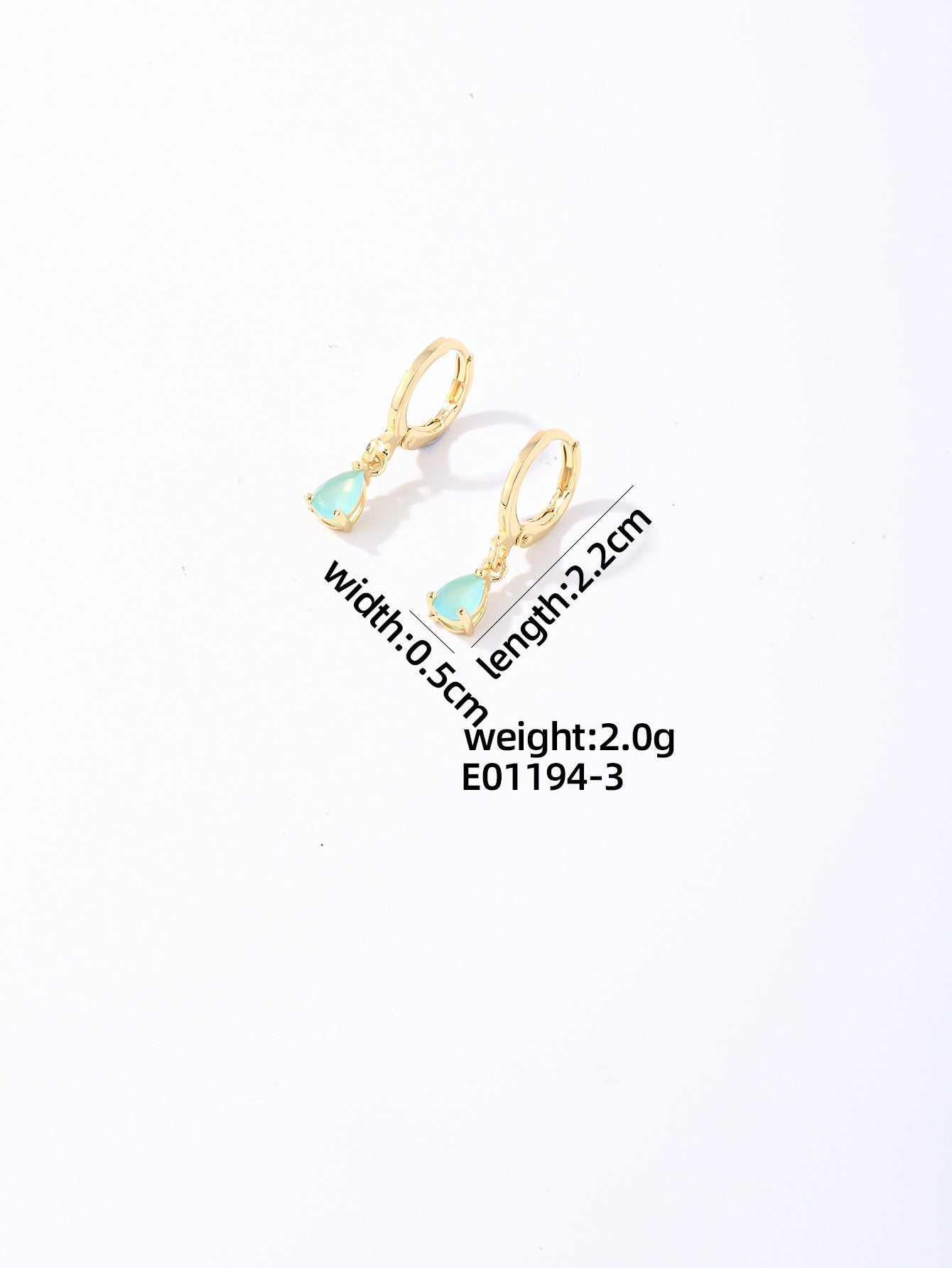 Women's Zirconium Delicate Ornament Niche High Sense Earrings