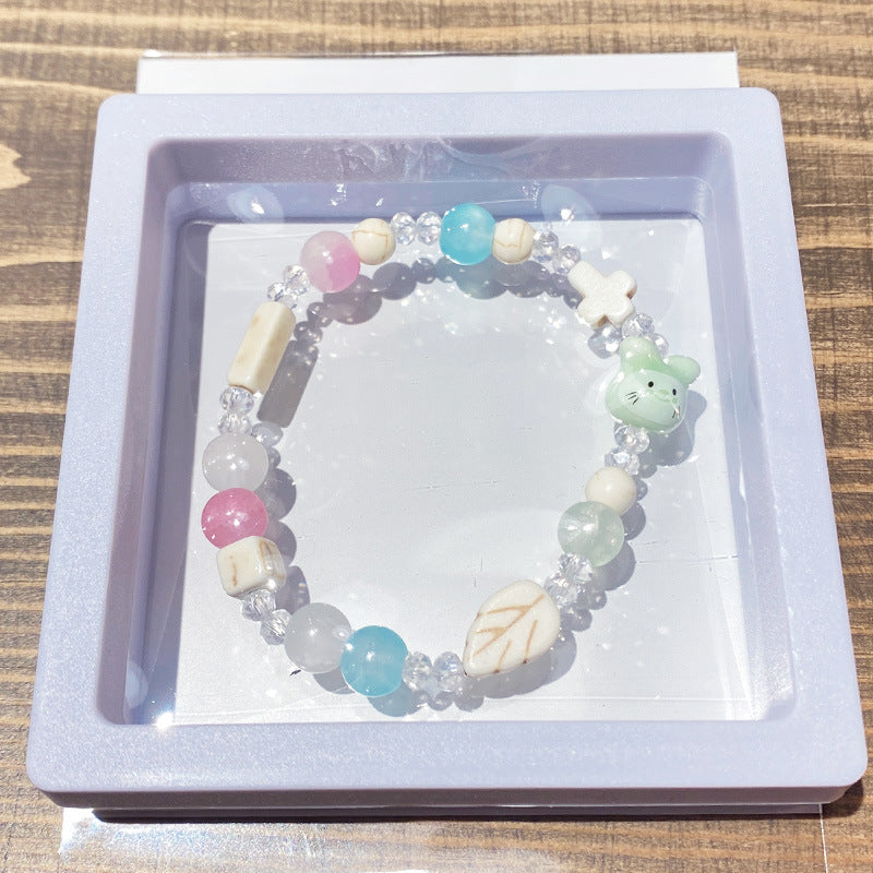 Children's Ceramic Niche High-grade Beaded Cute Small Bracelets