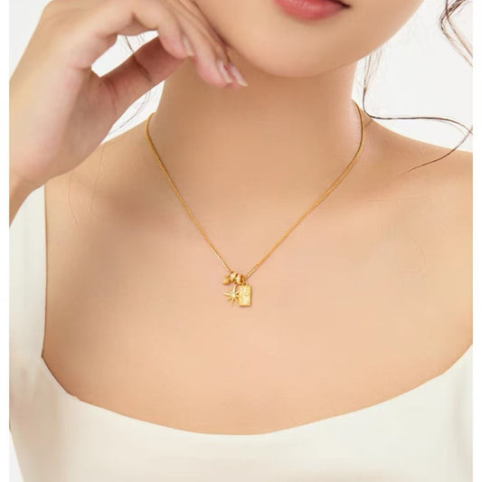 Light Luxury Sun Moon Myth Star Flow Temperament Pendants